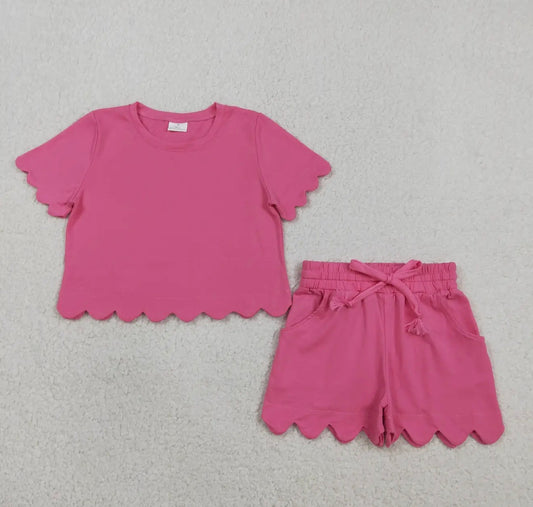 Scallop Pink Set